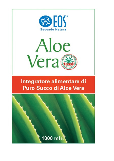 Eos Aloe Vera Puro Succo Gel Integratore 1000ml