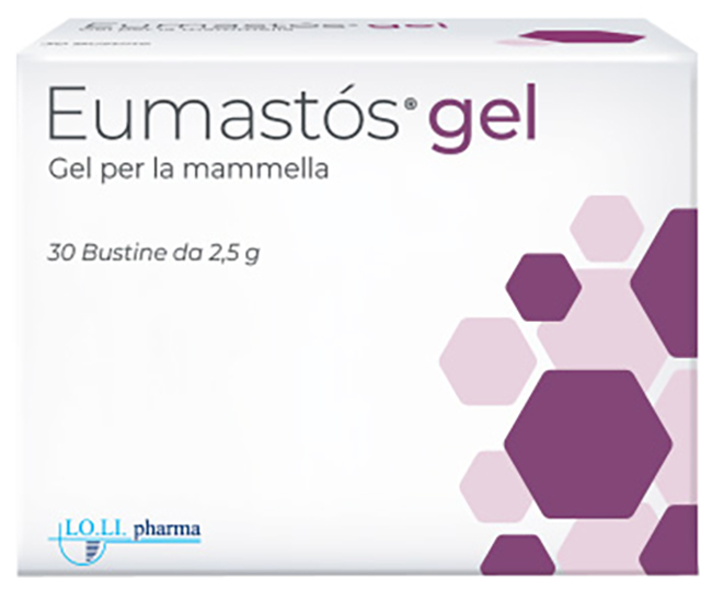 Eumastos Gel Dispositivo Medico Lenitivo Per Il Seno 30 Bustine