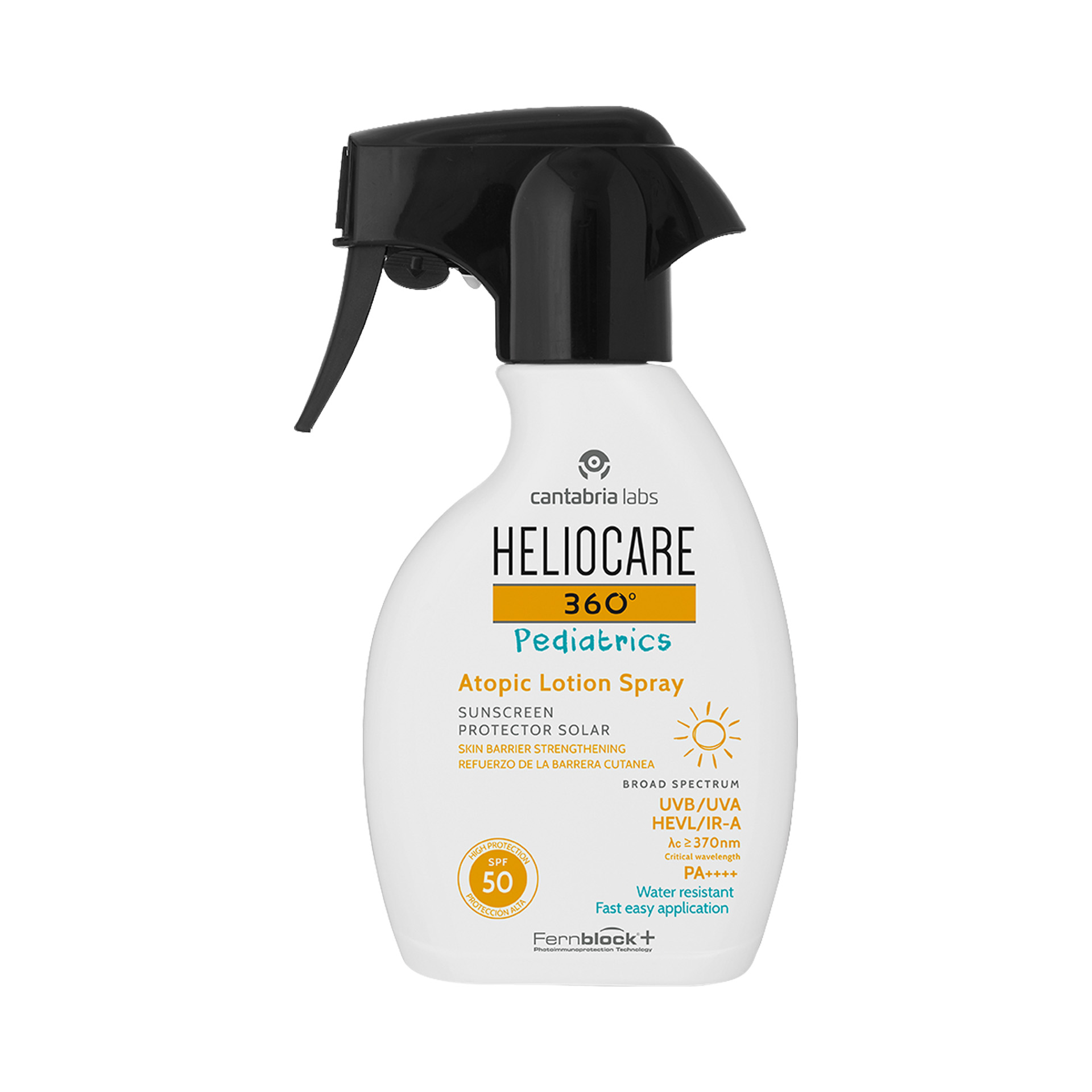 Heliocare 360 Pediatrics Atopic Lozione Spray SPF 50 250ml