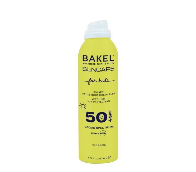 Bakel spray protezione solare Bambini Viso Corpo SPF 50+ 150ml