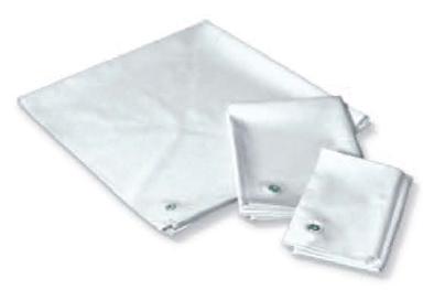 image - 908956295 - Lenzuolo impermeabile in gomma naturale con occhielli di fissaggio, misura 90x200 cm, ideale per proteggere il materasso da liquidi e facilitare la pulizia. - 7877956_1.jpg