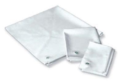 image - 908956295 - Lenzuolo impermeabile in gomma naturale con occhielli di fissaggio, misura 90x200 cm, ideale per proteggere il materasso da liquidi e facilitare la pulizia. - 7877956_1.jpg