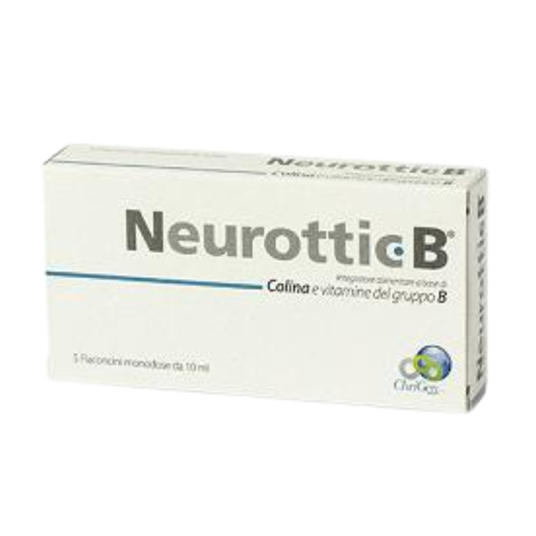 Neurottic B Integratore Sistema Nervoso 5 Flaconcini
