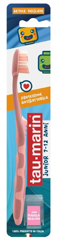 Tau-marin Spazzolino Protezione Antibatterica Junior 7-12 Anni 1 Pezzo