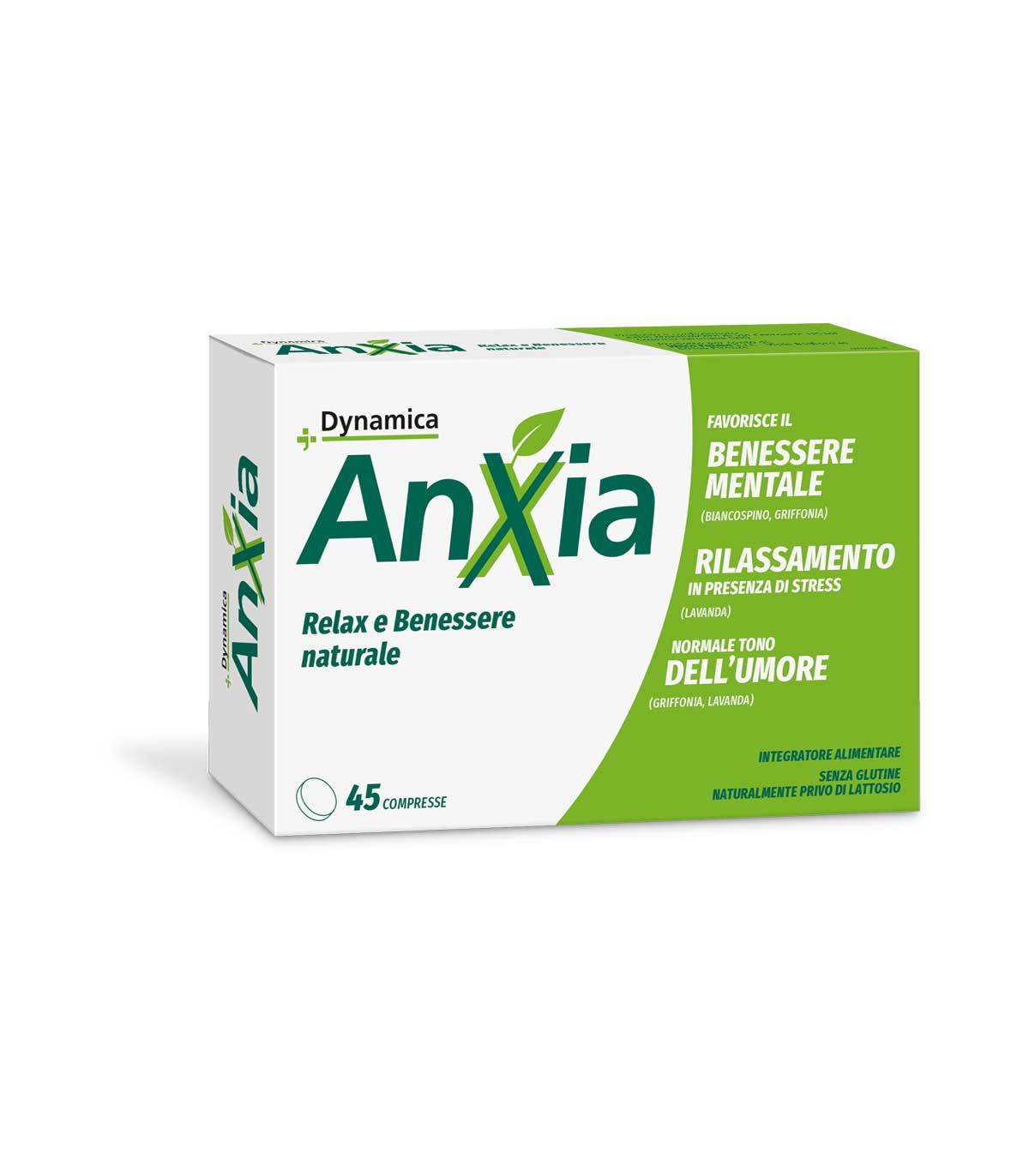 Anxia Dynamica Integratore Relax 45 Compresse