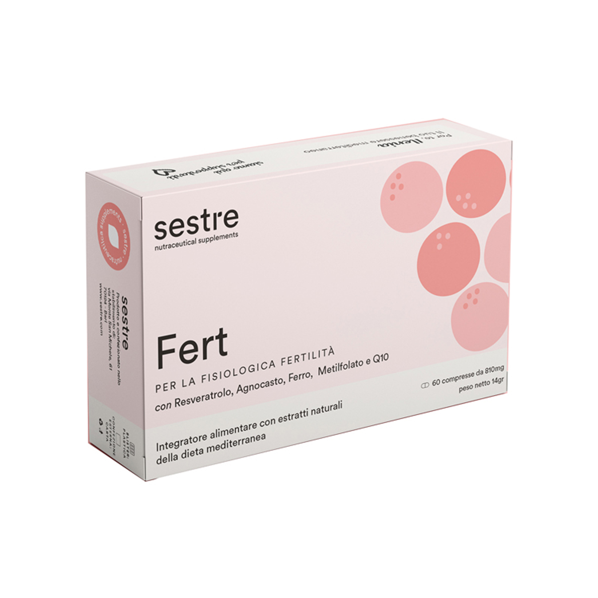 Fert Donna Integratore Fertilità 60 Compresse