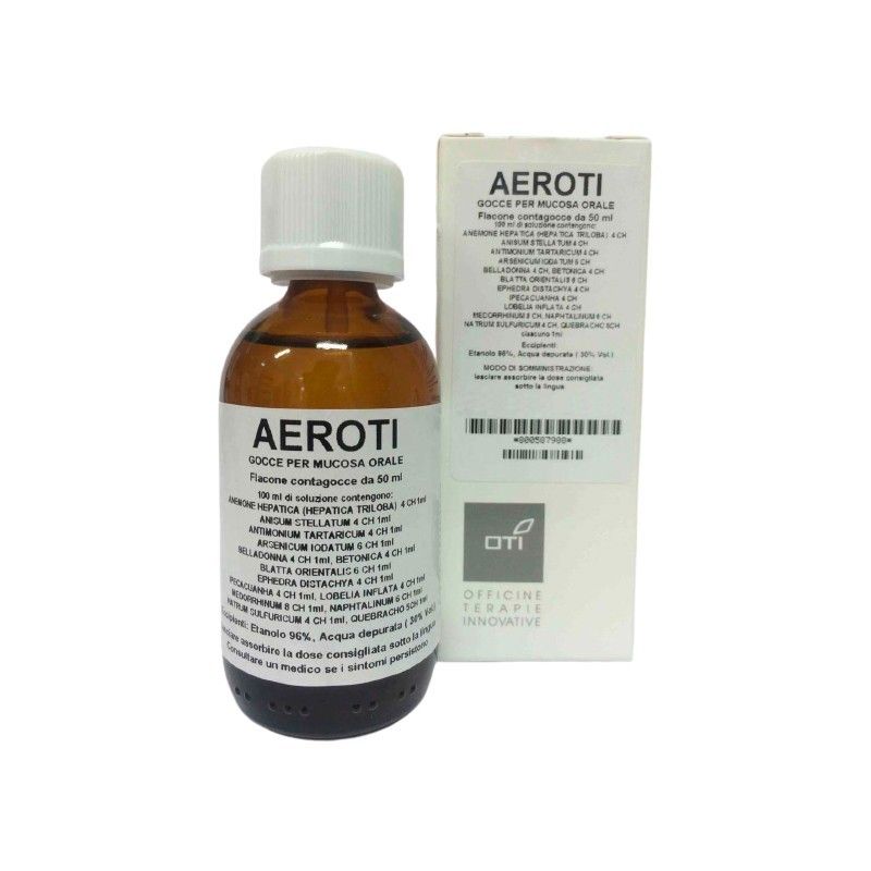 Oti Aeroti Soluzione IdroAlcoolica Gocce 50ml