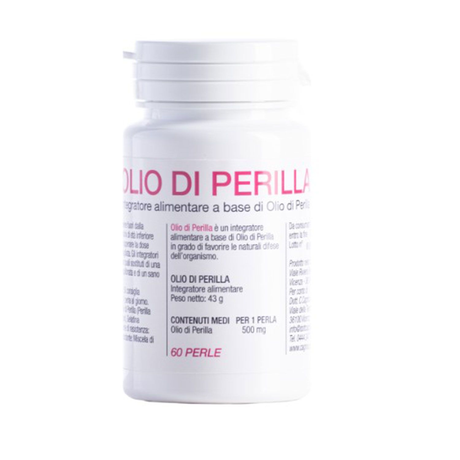 Olio Di Perilla Integratore immunostimolante 60 Perle