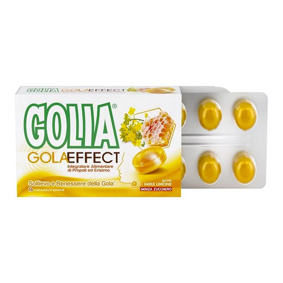 Golia Gola Effect Blister Integratore Di Propoli 16 Pezzi