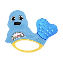 image - 925215485 - Trillino a tema marino con parti refrigeranti e palline colorate che producono un allegro tintinnio, ideale per il sollievo delle gengive irritate. - 4705779_2.jpg