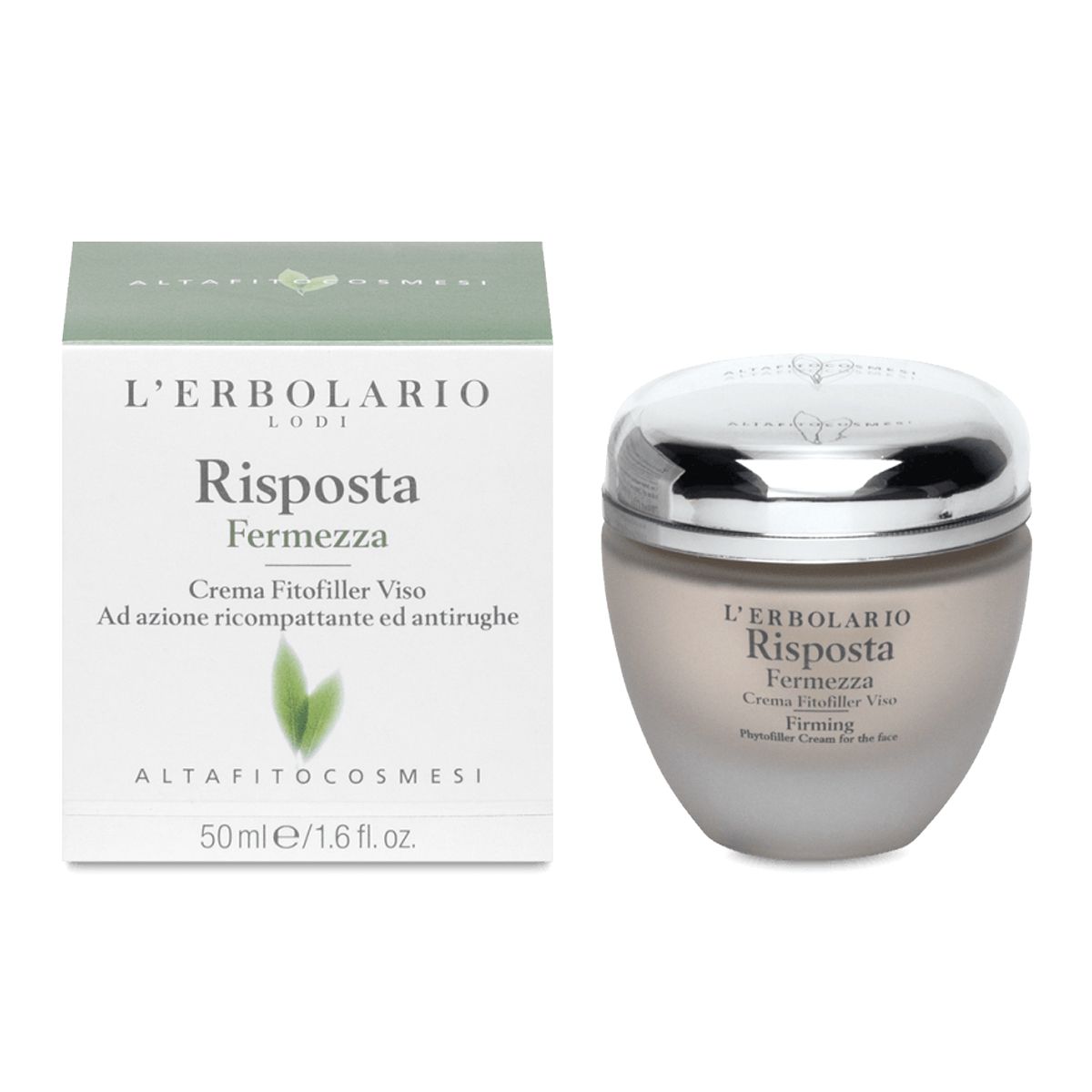 L'erbolario Risposta Fermezza Crema Fitofiller Viso Altafitocosmesi 50ml