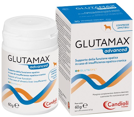 Glutamax Advanced Pasta Mangime Complementare Per Cani E Gatti 30 Compresse