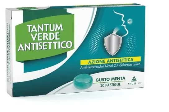 image - 048639064 - Tantum Verde Antisettico gusto menta 20 pastiglie - 4710002_2.jpg