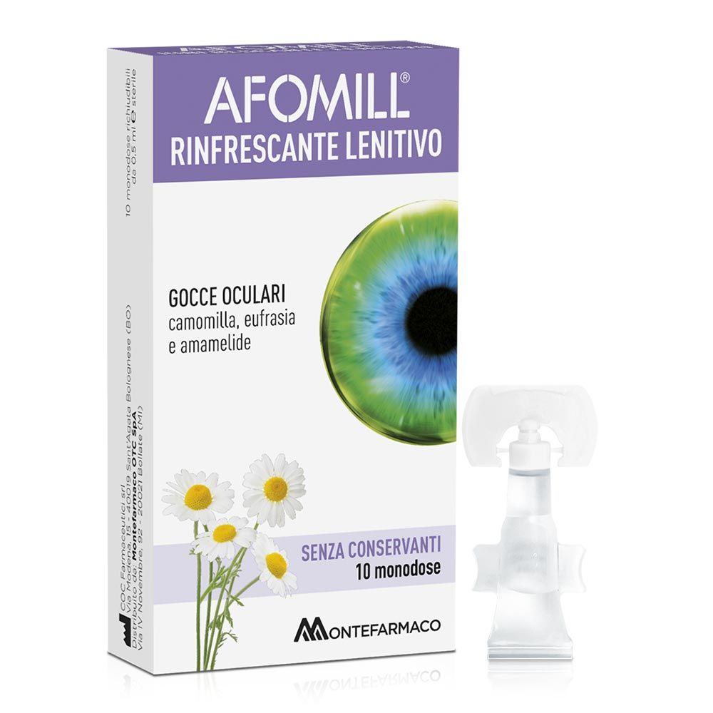 Afomill Collirio Rinfrescante 10 Fiale