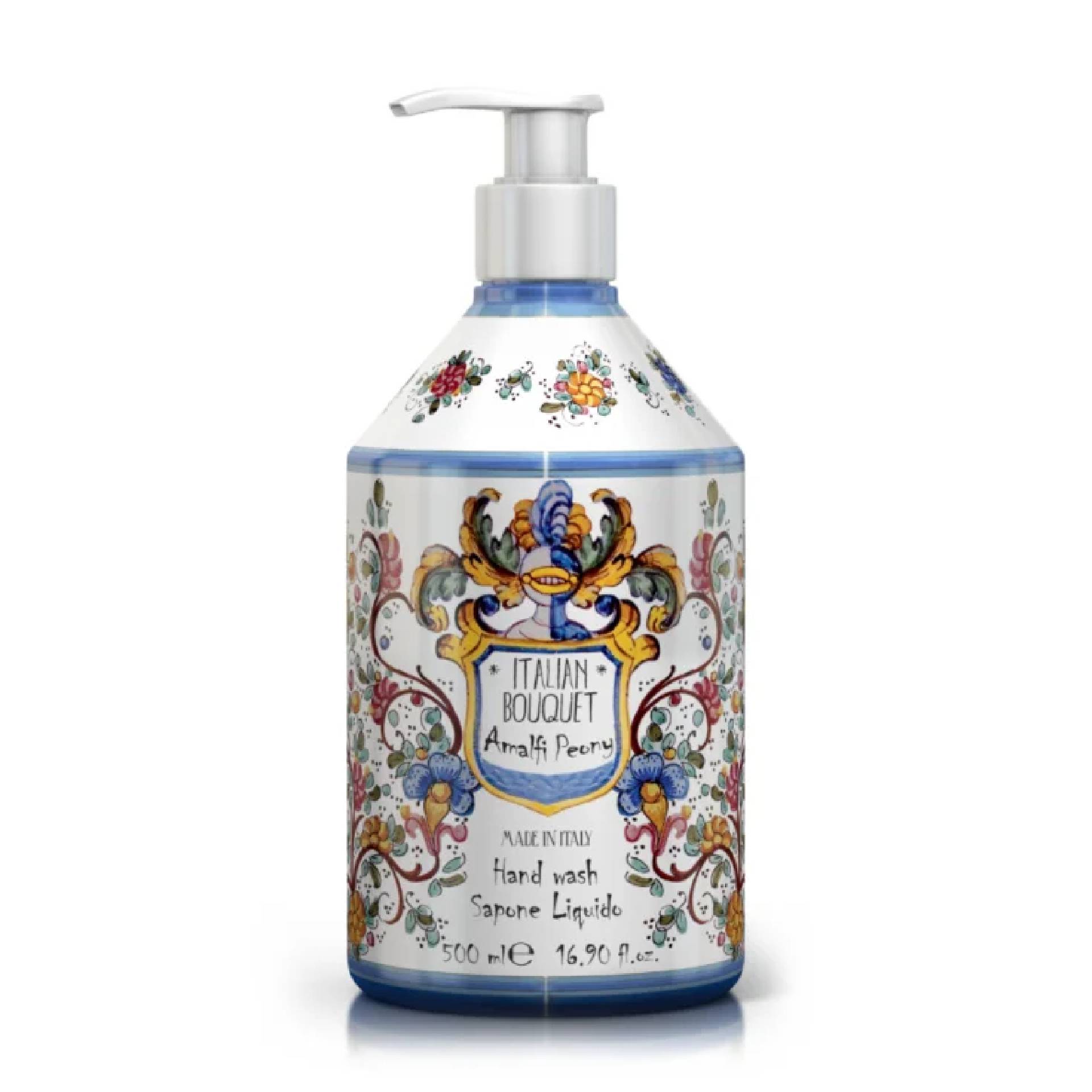 Maioliche Sapone Liquido Mani Amalfi Peony 500ml