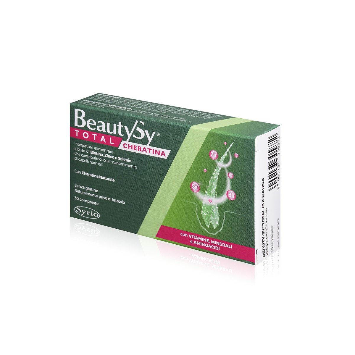 Beauty Sy Total Cheratina 30 Compresse