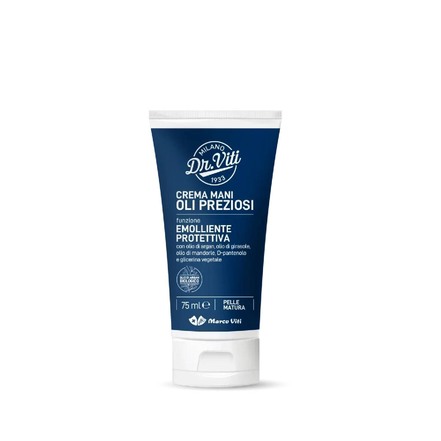 Dr Viti Crema idratazione mani Oli Preziosi 75ml