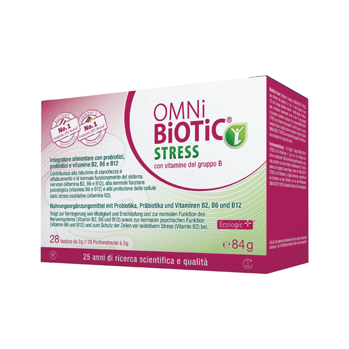 Omni Biotic Stress Vitamine Gruppo B Bustine 28x3g