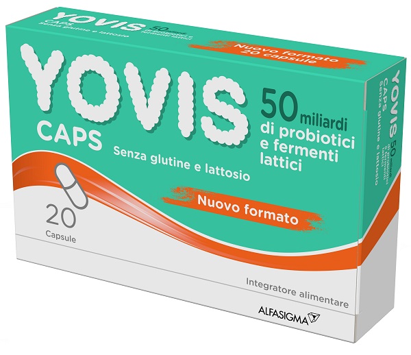 Yovis Caps Integratore Probiotici E Fermenti Lattici 20 Capsule