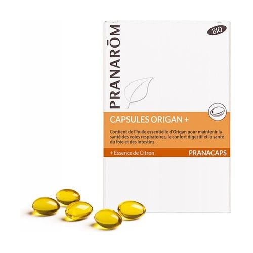 Pranarom Pranacaps Origano+ Integratore Polivalente 30 Capsule