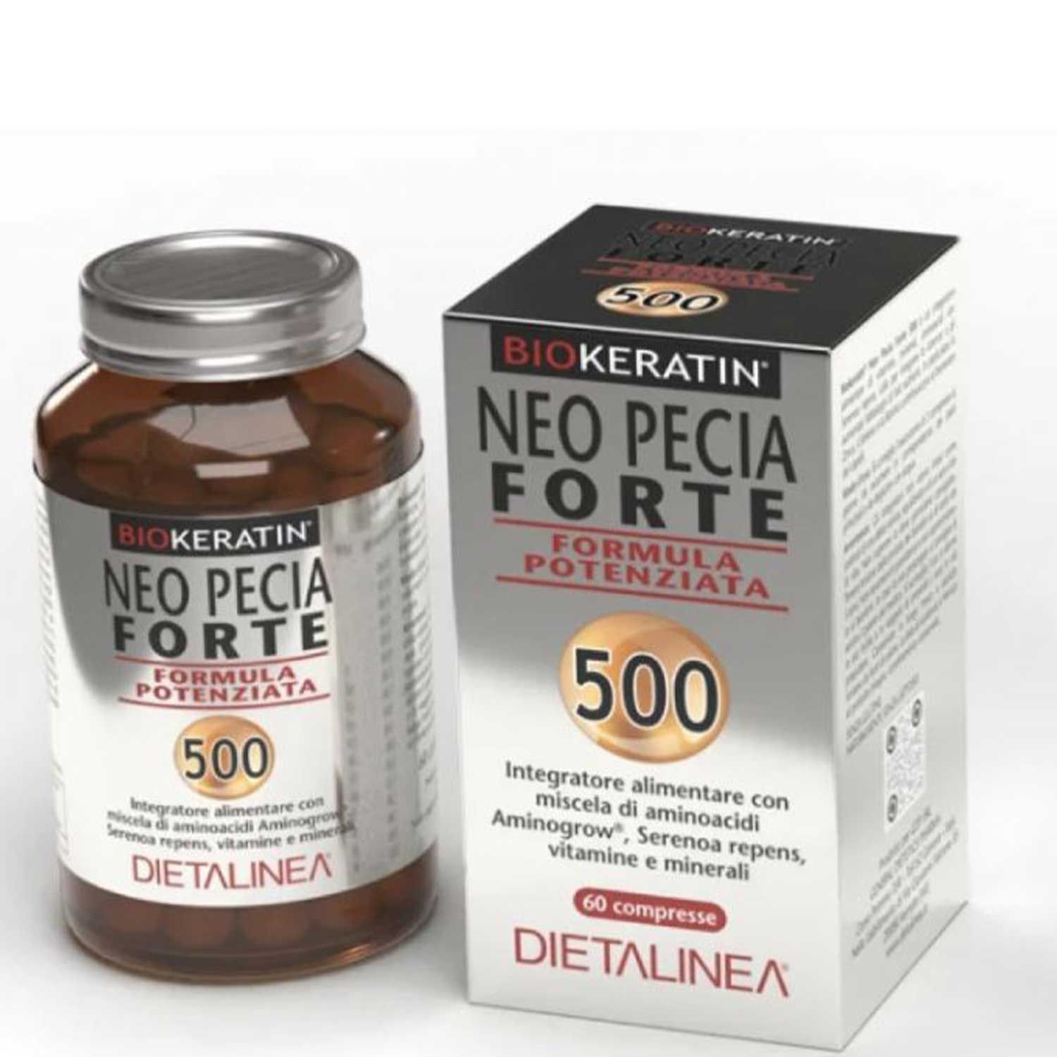 Biokeratin Neo Pecia Forte Integratore Anti-Caduta Capelli 60 Compresse