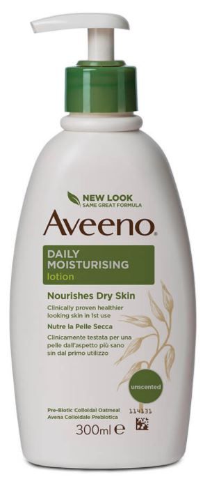 Aveeno Crema Corpo idratazione Avena Colloidale Pelle Secca Con Pump 300ml