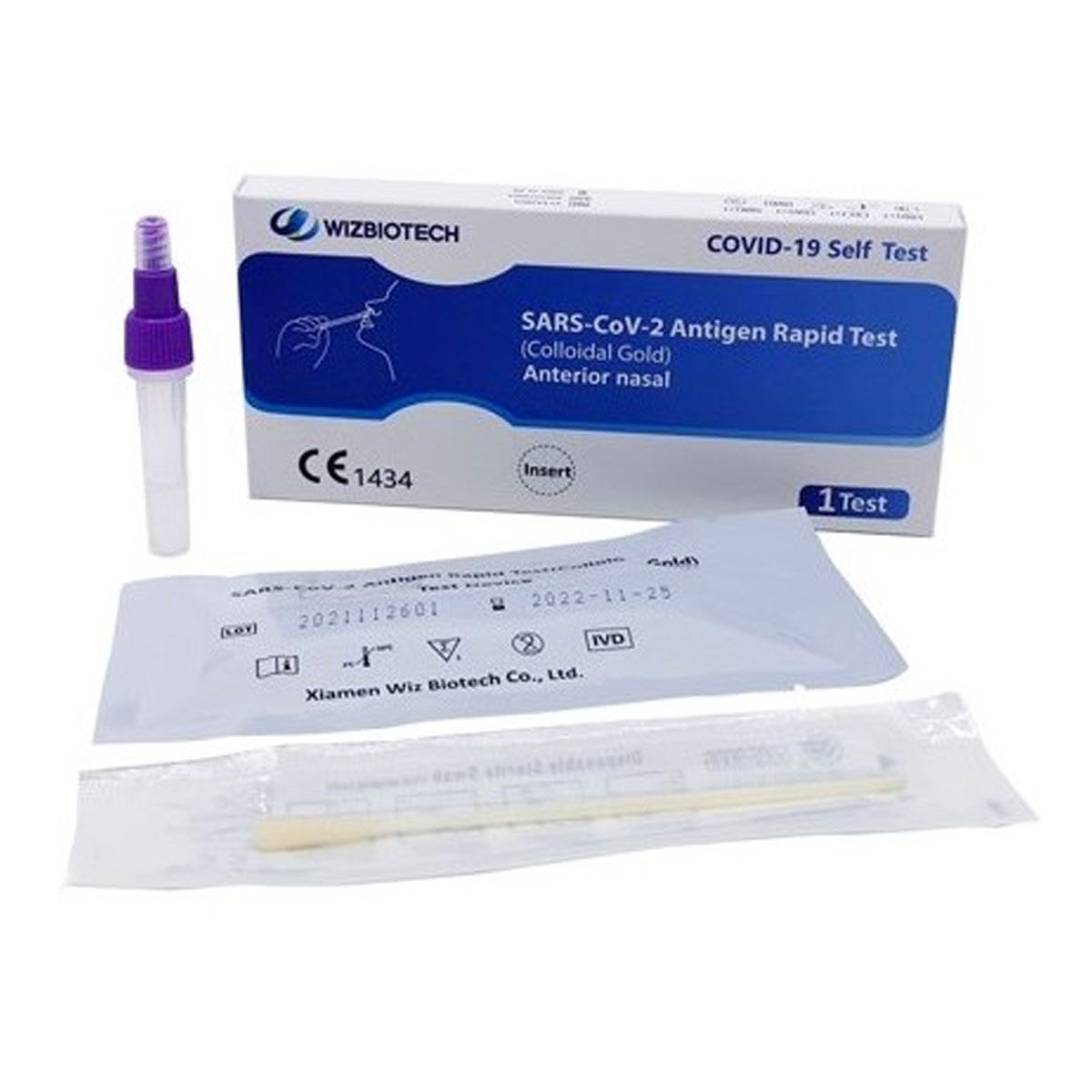 Test Antigenico Rapido Covid-19 Autodiagnostico 1 Pezzo