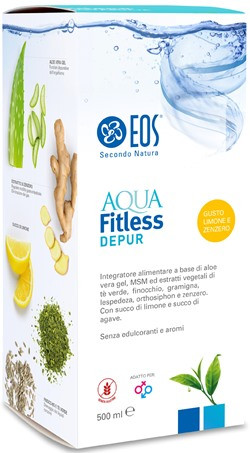 Eos Aqua Fitless Depur Integratore Limone Zenzero 500ml