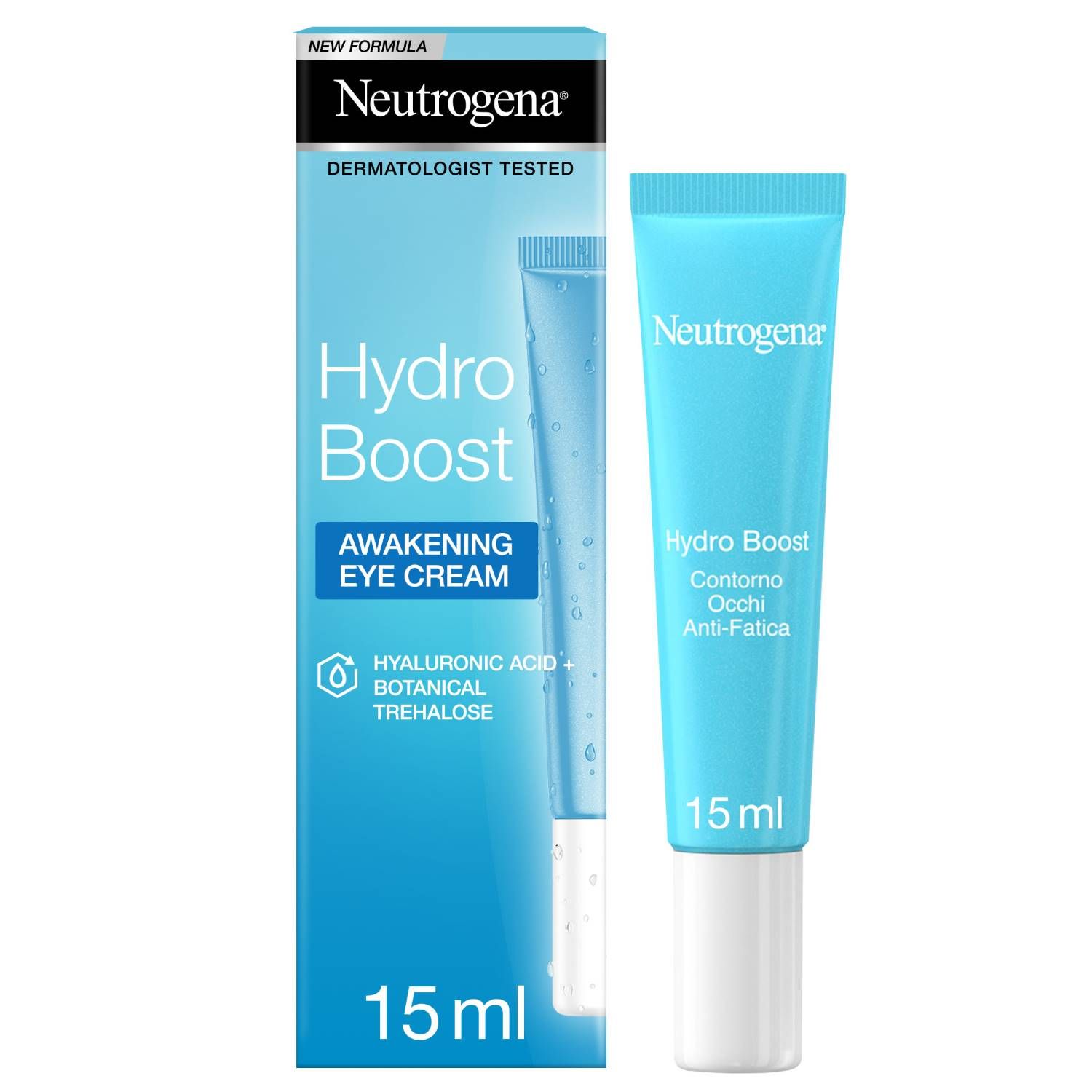 Neutrogena Hydro Boost Contorno Occhi Con Acido Ialuronico 15ml