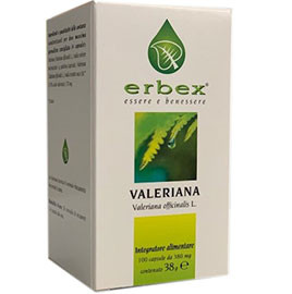image - 902193945 - Erbex Valeriana 380mg Integratore 100 capsule - 4713530_4.jpg