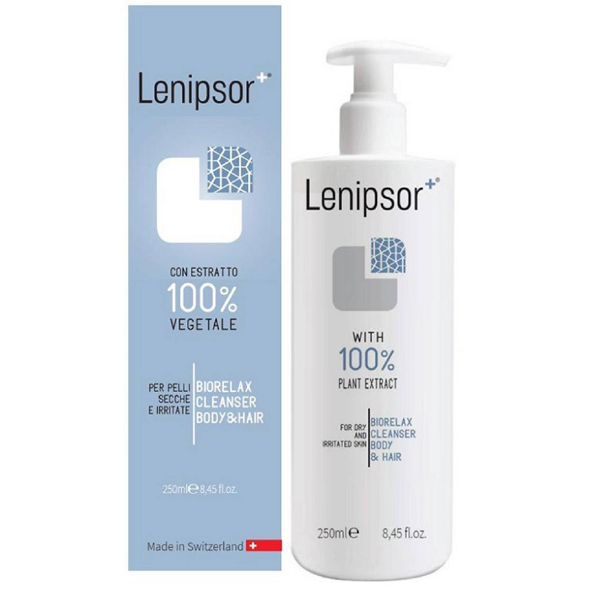 Lenipsor+ Biorelax Cleanser Body Hair 250ml