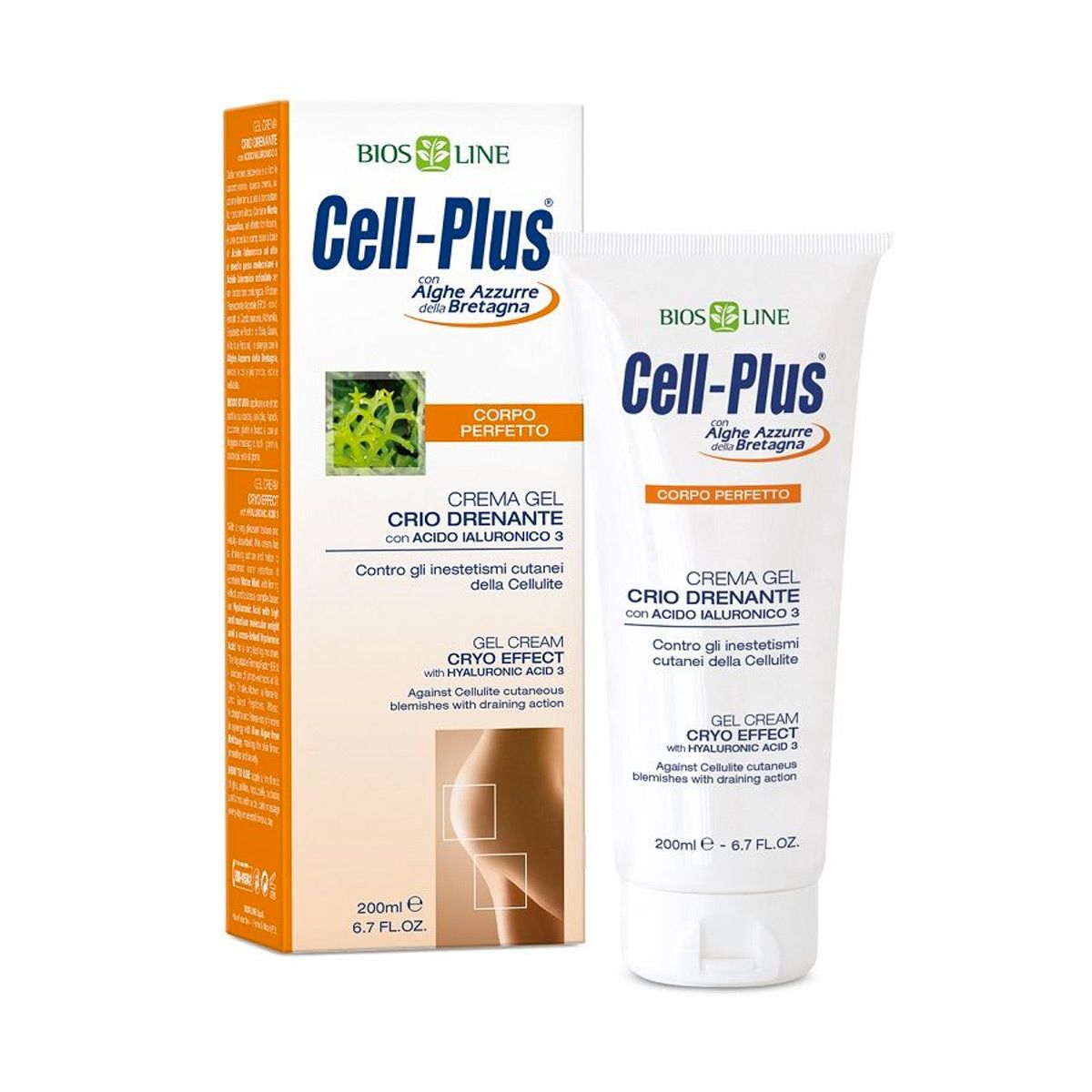 Cell-plus Crema Gel Effetto Crio Drenante 200ml