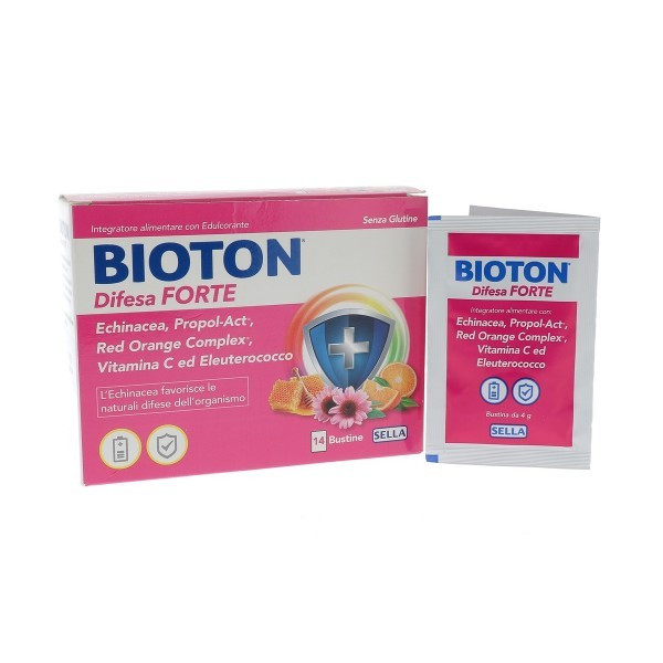 Bioton Difesa Forte Integratore immunostimolante 14 Bustine