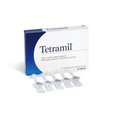 Tetramil Collirio Decongestionante Antiallergico 10 Flaconi