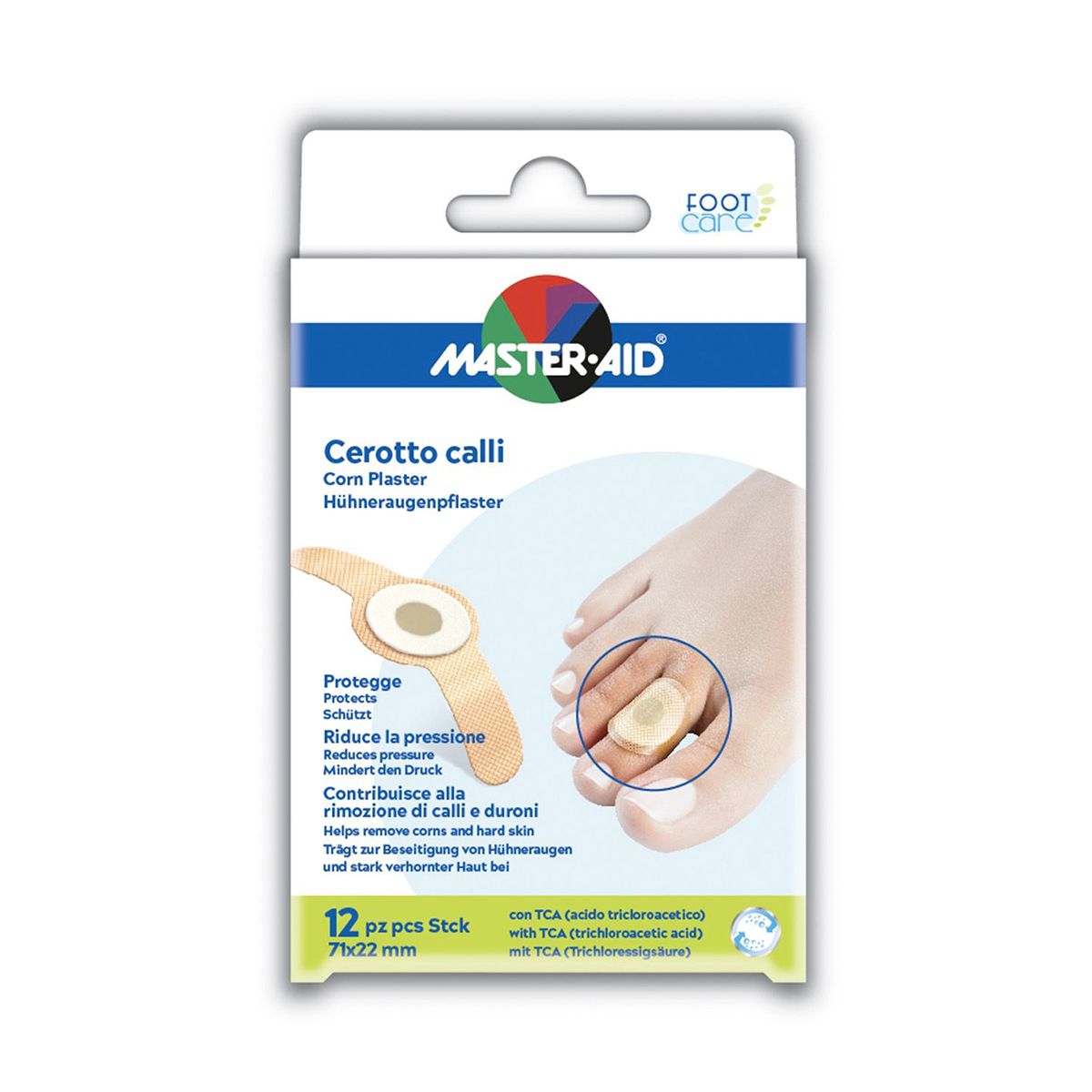 Master-aid Foot Care Cerotto Callifugo 12 Pezzi