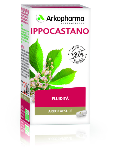 Arkopharma Ippocastano Integratore Fluidità 45 Arkocapsule