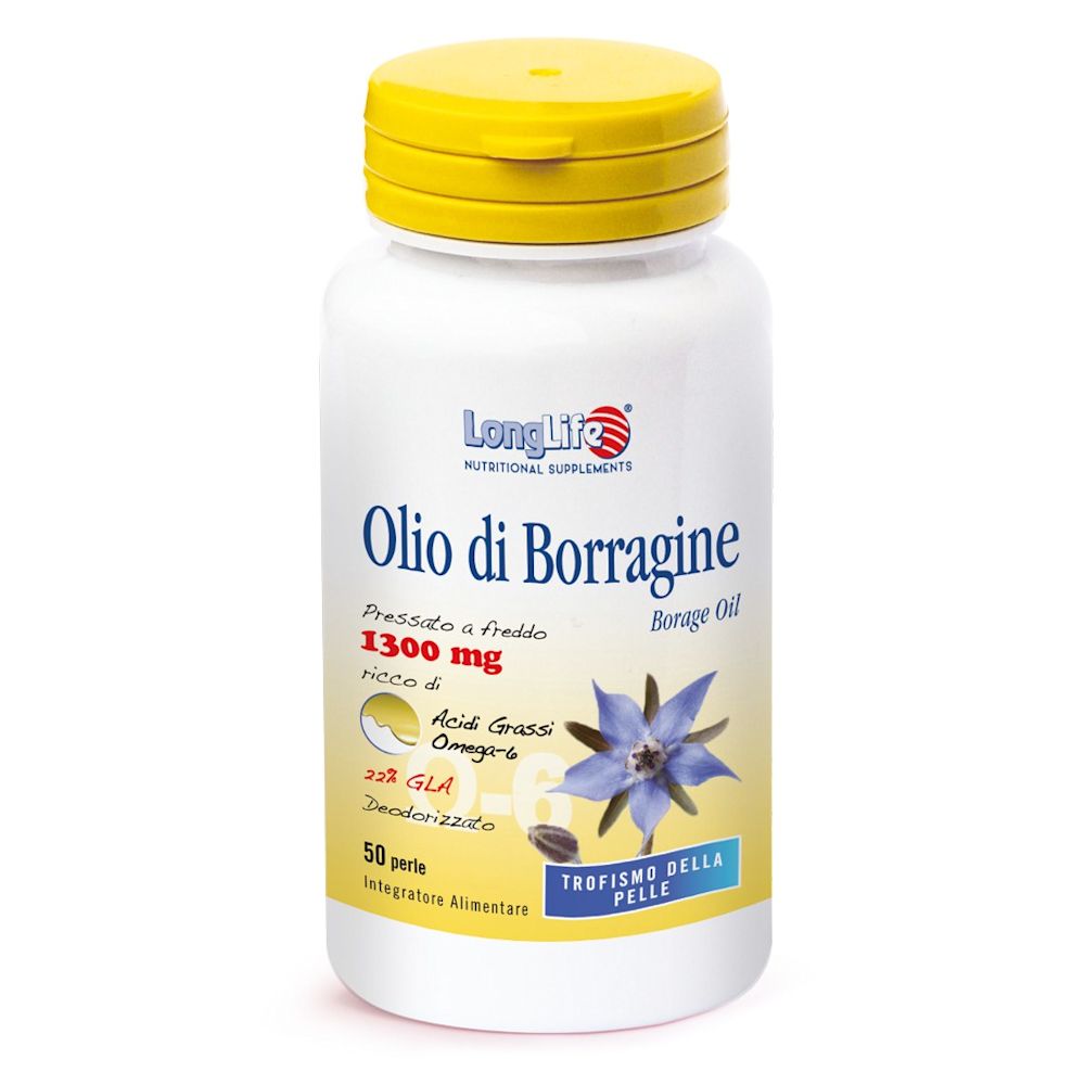 935947972 - Longlife Olio Di Borragine 1300mg Integratore pelle 50 perle - 4724050_2.jpg