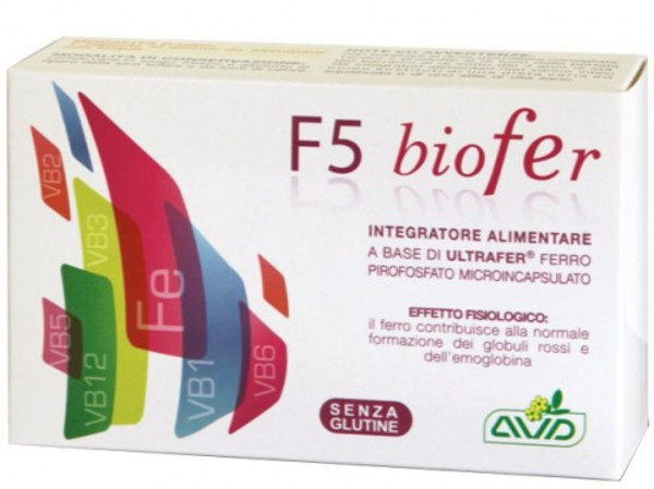 F5 Biofer Integratore Ferro 30 Capsule