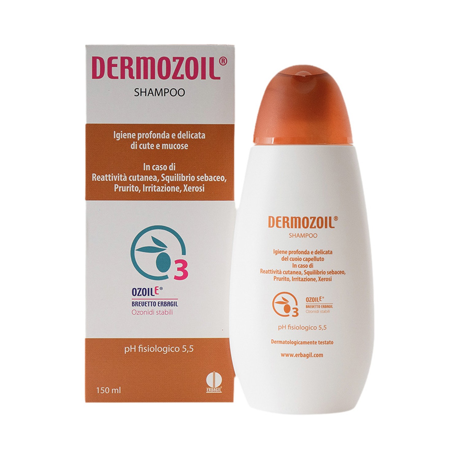 image - 984152076 - Shampoo dermatologico delicato con Ozoile, ideale per cuoio capelluto irritato, arrossato o con prurito. - 4866456_2.jpg