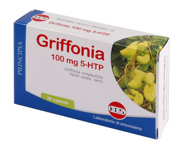 Griffonia 100mg 5-htp Integratore Tonificante 30 Capsule