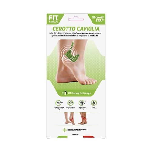image - 988330938 - Cerotto per caviglia indicato per alleviare dolori da infiammazioni e problematiche articolari; resistente all'acqua, senza farmaci, con applicazione di 5 giorni. - 0007121_2.jpg
