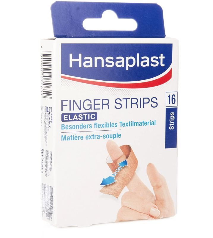 Hansaplast Finger Strip Cerotto Per Le Dita Elastico 16 Pezzi - Top Farmacia