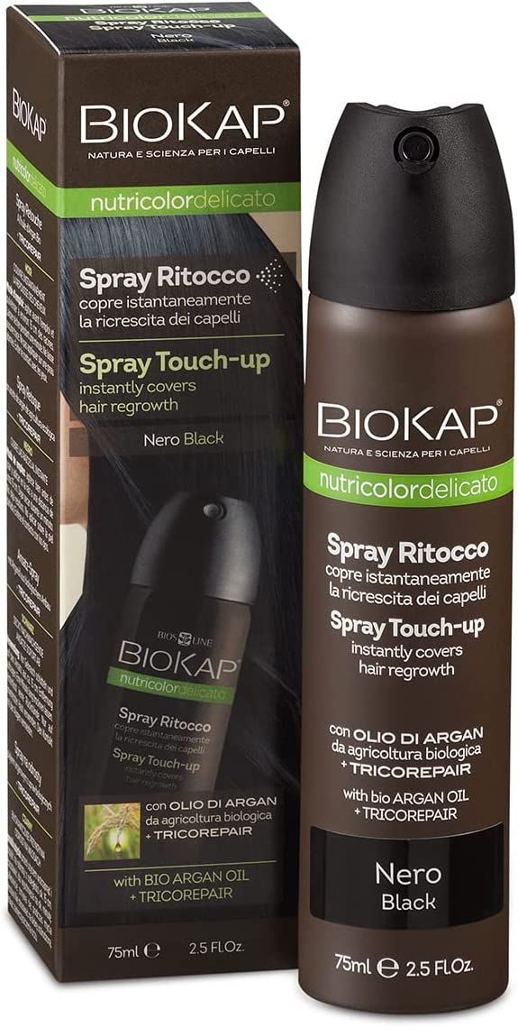 Biokap Nutricolor Delicato Spray Ritocco Nero 75ml