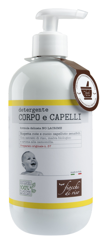 Fiocchi Di Riso Detergente Corpo E Capelli Camomilla 400ml