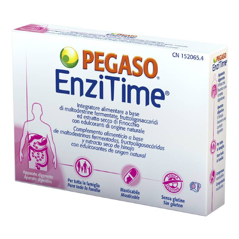 Pegaso Enzitime Integratore Digestione 24 Compresse