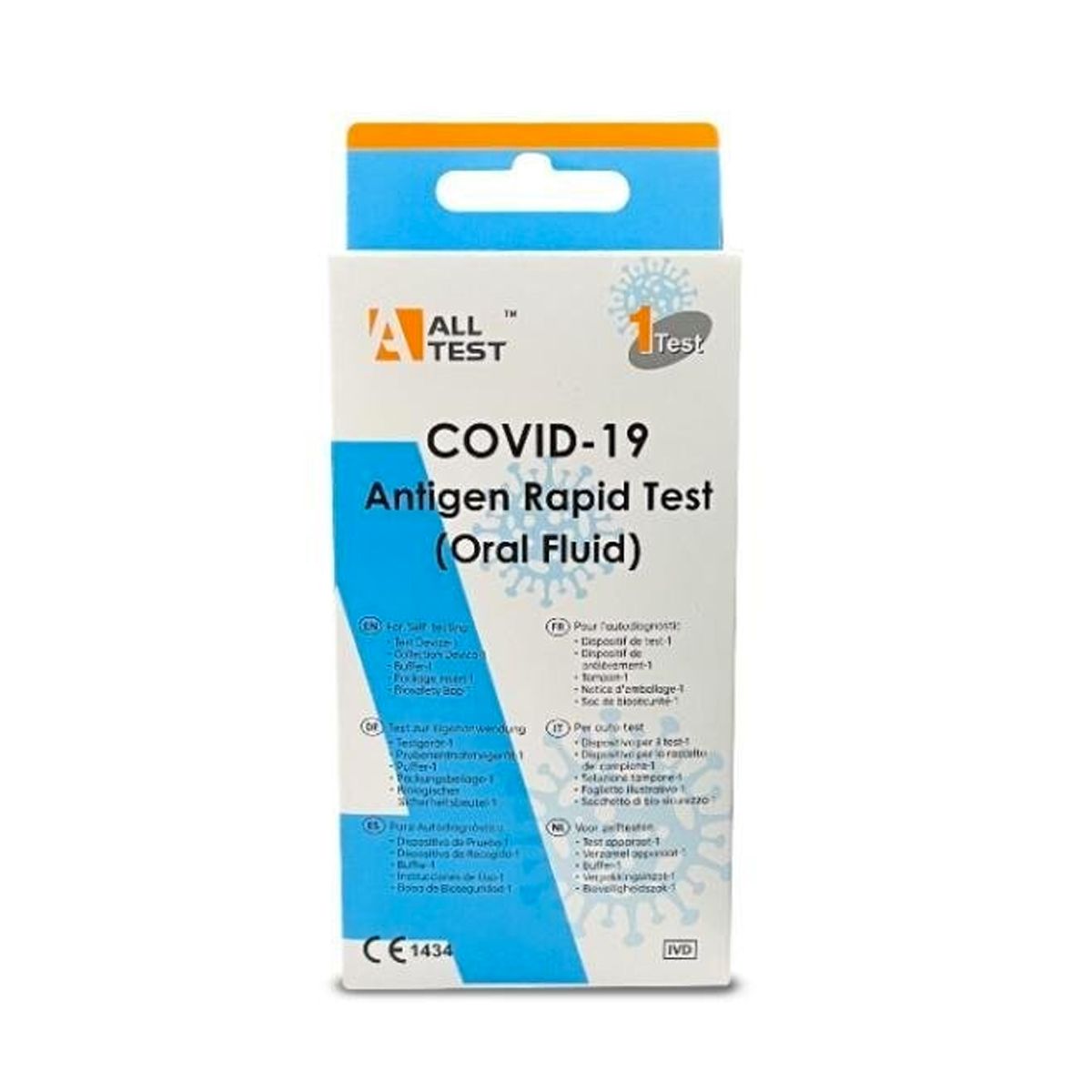 Test Antigenico Rapido Covid-19 Alltest Autodiagnostico 1 Pezzo