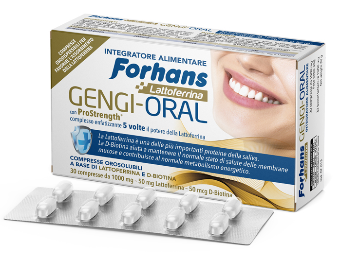 Forhans Lattoferrina Gengi-oral 30 Compresse