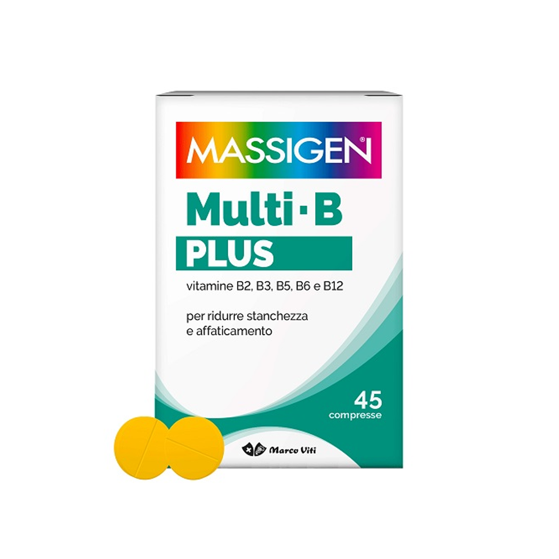 Massigen Dailyvit Multi-b Plus Integratore multivitamine 45 Compresse