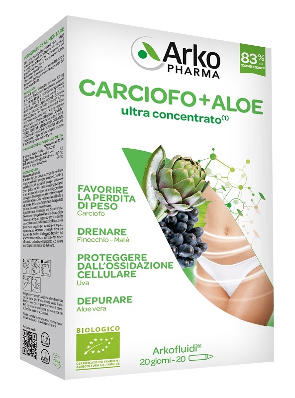 image - 985833615 - ARKOFLUIDI CARCIOFO+ALOE VERA 20 FLACONCINI 200 G - 4742576_1.jpg