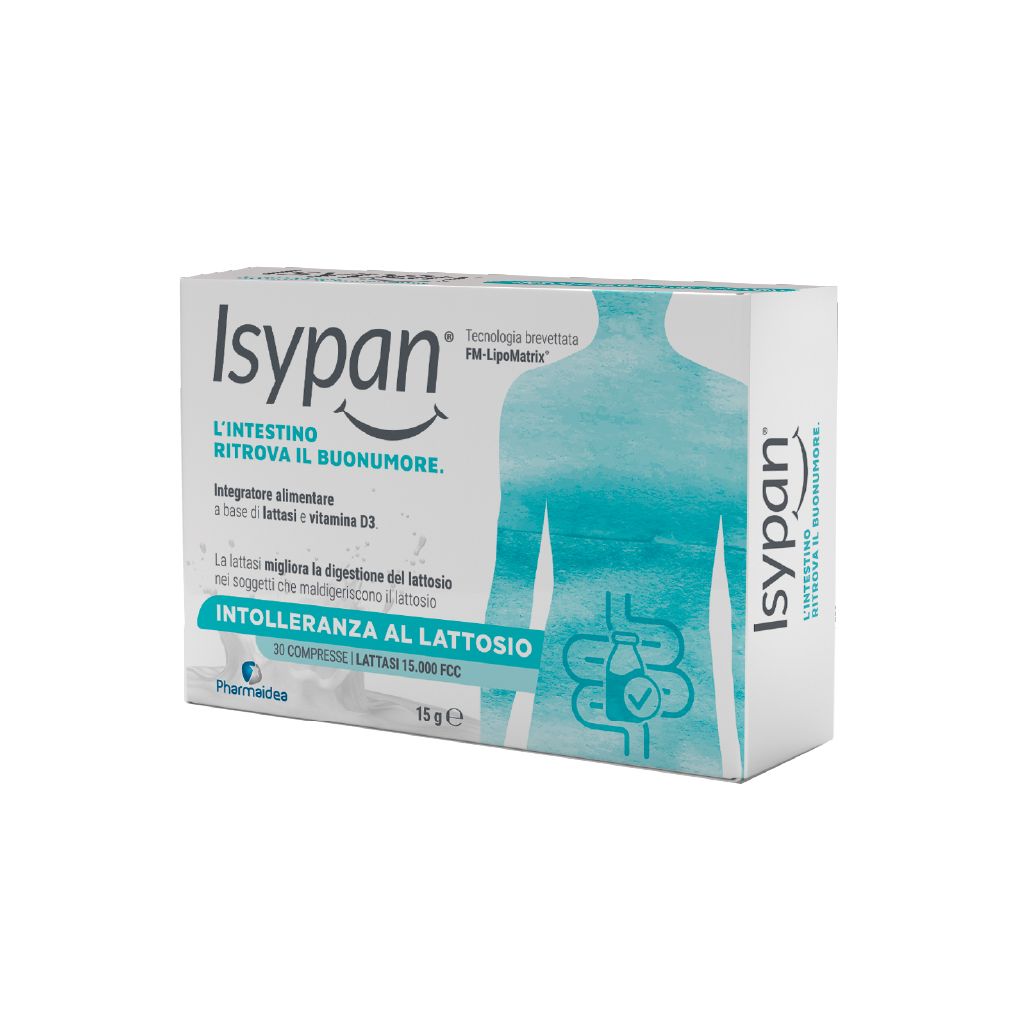 Isypan Intolleranza Lattosio integratore salute intestinale 30 Compresse